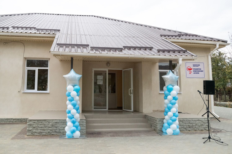 ФАП с.Янтарное. Фото: пресс-служба Президента.