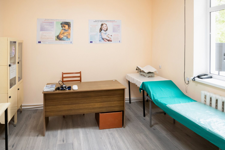 ФАП с.Янтарное. Фото: пресс-служба Президента.