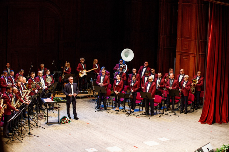 Концертный духовой оркестр. Юрий Меркулов. г. Белгород, РФ