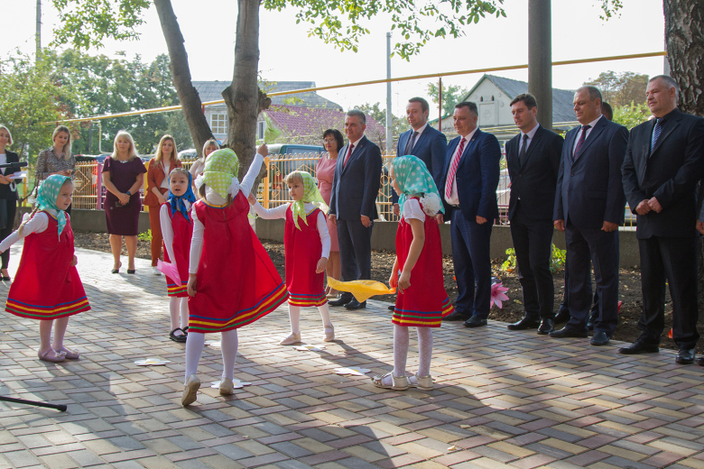 Детский сад "Красная Шапочка". Фото: пресс-служба Президента.